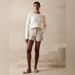 Banana Republic - Button Fly Denim Shorts